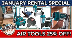 January Special - 25% OFF Air Tools