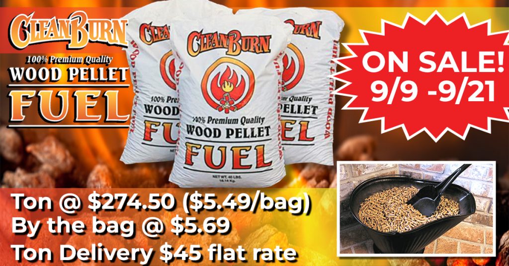 🔥 Clean Burn Wood Pellets: Pre-Season Sale – Stock Up & Save! 🔥